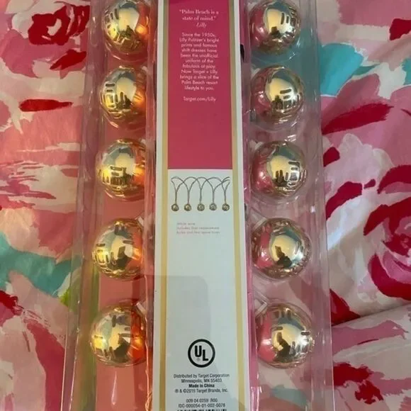 Lilly Pulitzer X Target indoor/outdoor lights - Picture 3 of 4